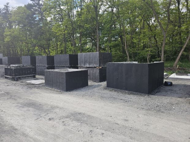 Szamba jednokomorowe i dwukomorowe z betonu  w Dobrej w konkurencyjnych cenach